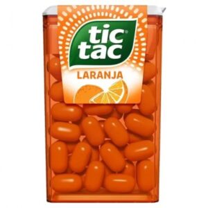 BALA TIC TAC LARANJA 16G