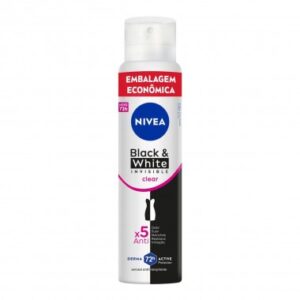DESOD NIVEA BLACKWHITE CLEAR AERO150ML