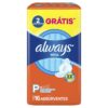 ABSORVENTE ALWAYS BASIC M SECA C ABA16UN
