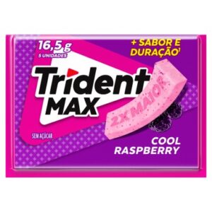 CHICLE TRIDENT RASPBERRY ZR ACUCAR16,5