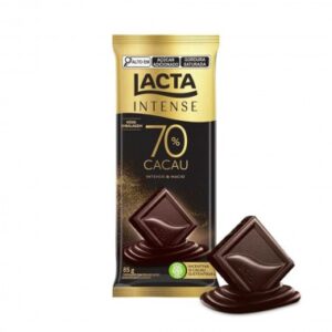 CHOCOLATE LACTA INTENSE 70PC CACAU 85G
