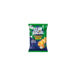 SALGADINHO CLUB SOCIAL SNACK CEBOLA SALSA 68G
