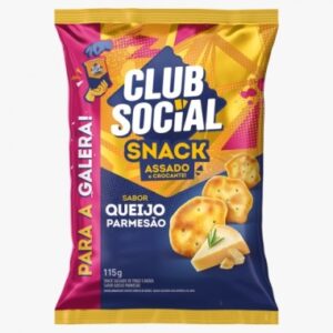 SALGADINHO CLUB SOCIAL SNACK PARMESAO 115G