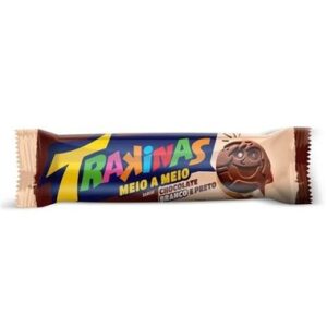 BISCOITO RECH TRAKINAS MEIO A MEIO 126G