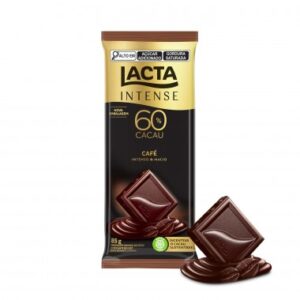 CHOCOLATE LACTA INTENSE 60PC CAFE 85G