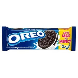 BISCOITO RECH OREO CHOCOLATE BAUN PACK 3 270G