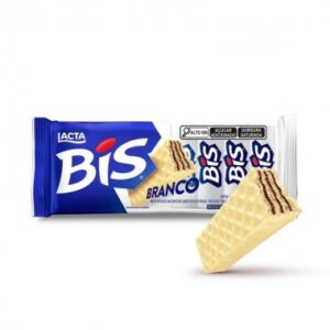 CHOCOLATE WAFER LACTA BIS BRANCO 100,8G