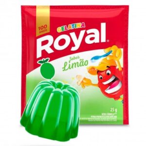 GELATINA ROYAL LIMAO 25G