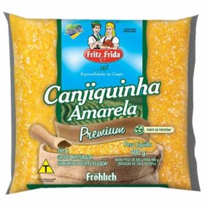 CANJIQUINHA FRITZ FRIDA AMARELA 400G
