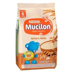 MINGAU MUCILON NESTLE ARROZ AVEIA 180G