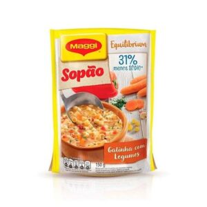 SOPAO MAGGI GALINHA MENOS SODIO 150G