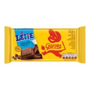 CHOCOLATE GAROTO AO LEITE 80G
