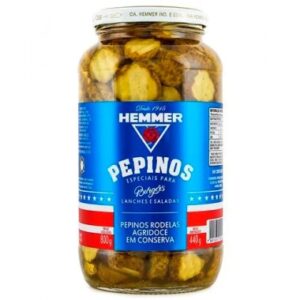 PEPINO HEMMER AGRIDOCE RODELAS VD 440G