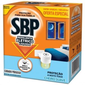 REPELENTE ELETR LIQUIDO SBP SUAVE AP RF35ML