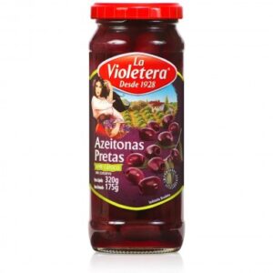 AZEITONA LA VIOLETERA PRETA COM C 200G