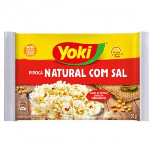 PIPOCA MICRO YOKI NATURAL C SAL 100G