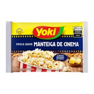 PIPOCA MICRO YOKI MANTEIGA CINEMA 100G
