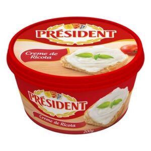 CREME RICOTA PRESIDENT 200G