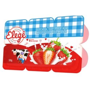 BEBIDA LACTEA ELEGE MORANGO 510G