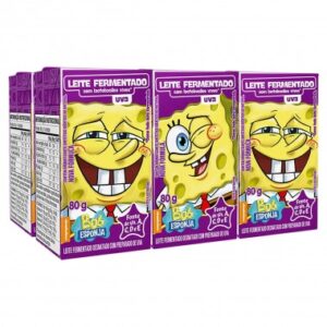 LEITE FERMENTADO BOB ESPONJA UVA 480G