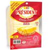 QUEIJO PRATO PRESIDENT FAT 300G