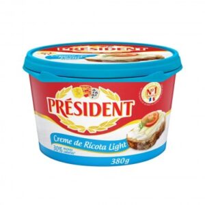 CREME RICOTA PRESIDENT LIGHT 380G
