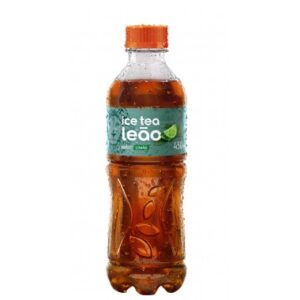 CHA PRETO LEAO ICE TEA LIMAO 450ML