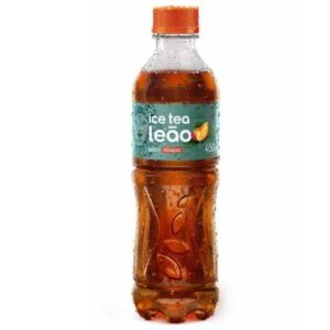 CHA PRETO LEAO ICE TEA PESSEGO 450ML