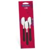 CONJ TRAMONTINA COLHER CHA PRETO 3PCS