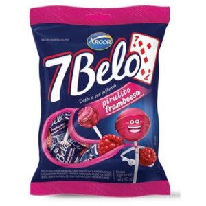 PIRULITO ARCOR 7 BELO FRAMBOESA 120G