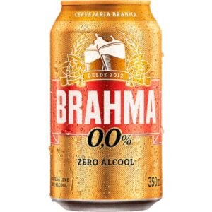 CERVEJA BRAHMA ZR ALC 350ML