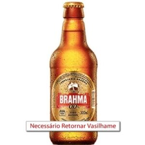 CERVEJA BRAHMA ZR LITRINHO 300ML