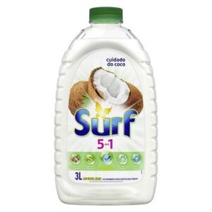 LAVA ROUPA LIQUIDO SURF CUIDADO DO COCO 3L