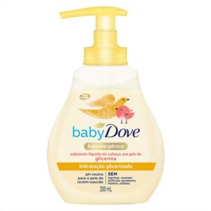SABONETE LIQUIDO DOVE BABY HIDR GLICER 200ML