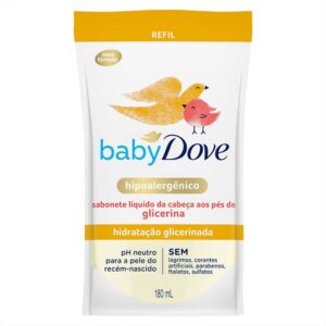 SABONETE LIQUIDO DOVE BABY HIDR GLICER 180ML