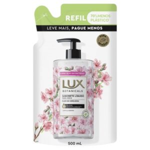SABONETE LIQUIDO LUX FLOR CEREJEIRA 500ML