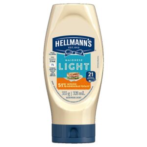 MAIONESE HELLMANNS LIGHT SQZ 335G