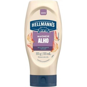 MAIONESE HELLMANNS ALHO SQZ 335G