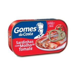 SARDINHA GOMES DA COSTA MOLHO TOM 125G
