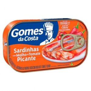 SARDINHA GOMES DA COSTA PICANTE 125G