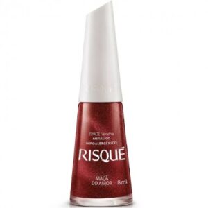 ESMALTE RISQUE METALICO MACA AMOR 8ML