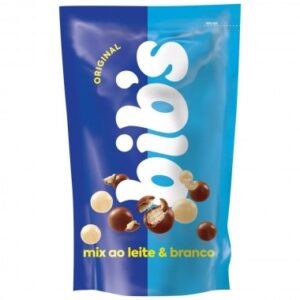 CHOCOLATE BIBS MIX LEITE BCO 120G