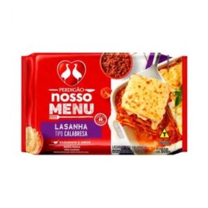 LASANHA PERDIGAO CALABRESA 600G