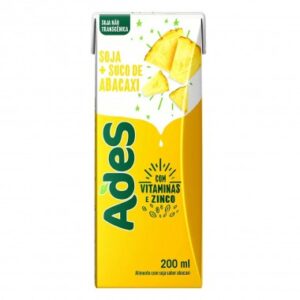 BEBIDA SOJA ADES ABACAXI 200ML