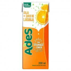 BEBIDA SOJA ADES LARANJA 200ML