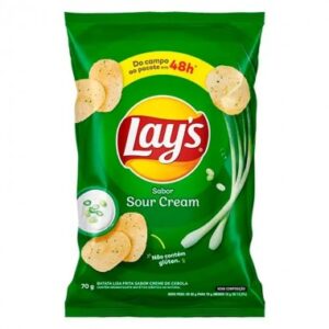 SALGADINHO LAYS SOUR CREAM 62G