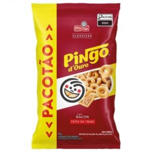SALGADINHO PINGO BACON 160G