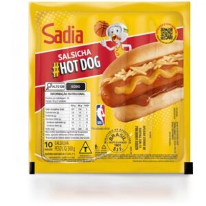 SALSICHA SADIA HOT DOG 500G