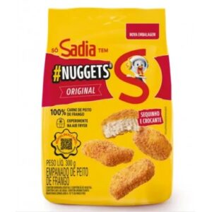 FRANGO EMP SADIA NUGGETS TRAD 300G