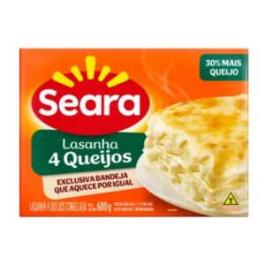 LASANHA SEARA 4 QUEIJOS 600G